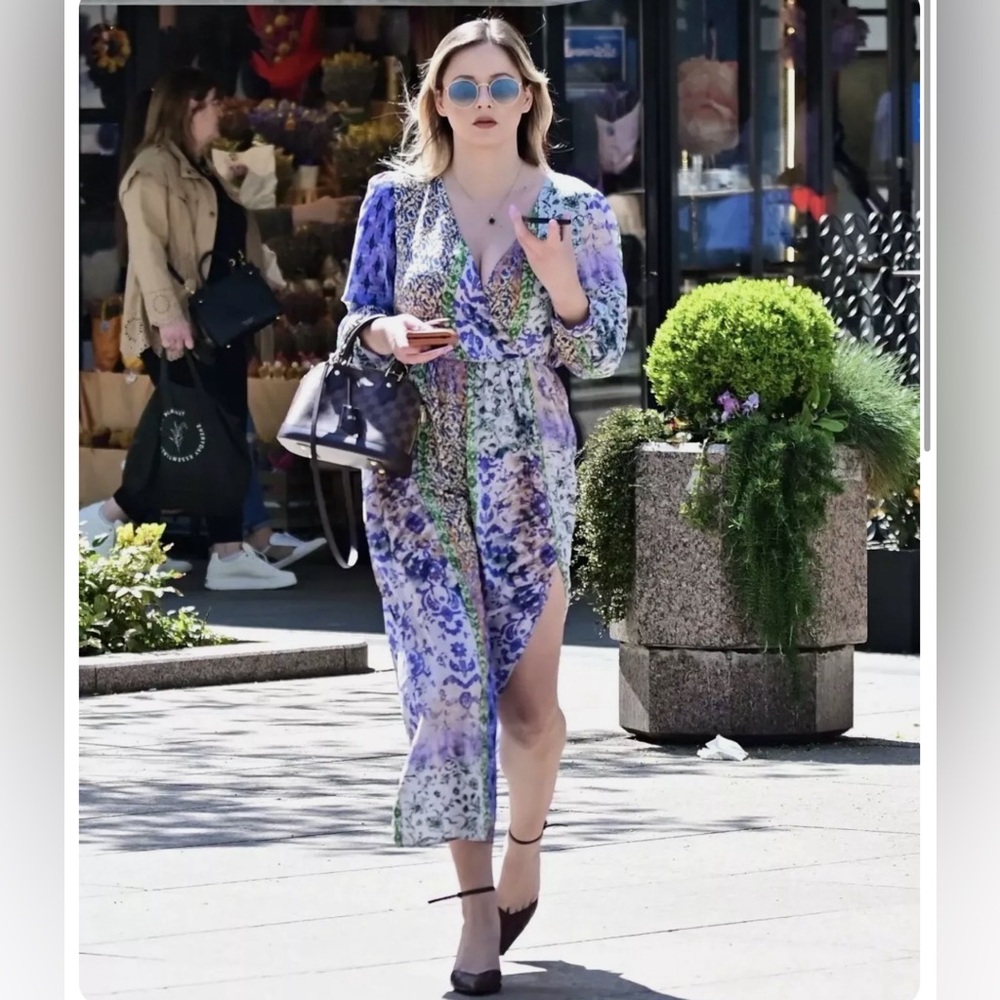 NWT ZARA PATCHWORK PRINT DRESS